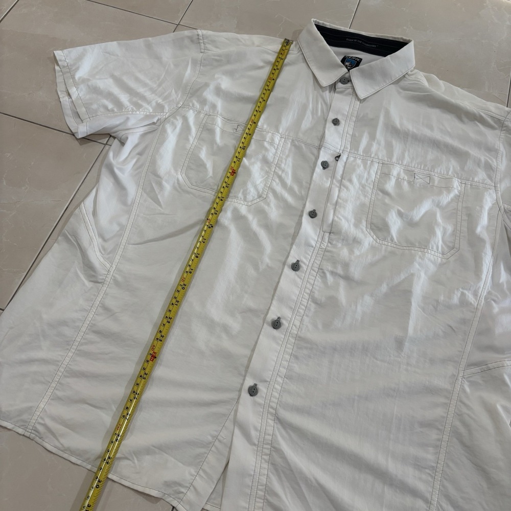 Kuhl Airspeed vented Short Sleeve Shirt men's 2XL UPF fishing outdoor Climb Gorp - Picture 9 of 9